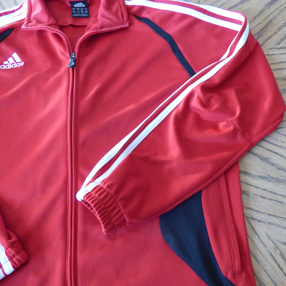 Adidas Climacool Jacket. Medium,  Red and Black - Picture 7 of 8